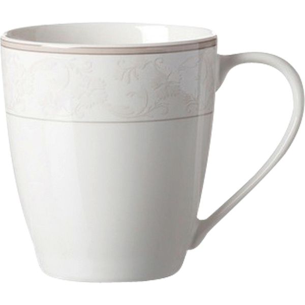 Ritzenhoff & Breker Becher Isabella, Kaffeebecher, Teetasse, Kaffee Tasse, Porzellan, Beige, 350 Ml, 46885-image