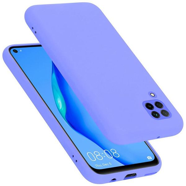 Cadorabo Custodia Protettiva Per Huawei Nova 6 Se / P40 Lite / Nova 7I Custodia In Viola Telefono Cellulare Case Cover Tpu Etui-image