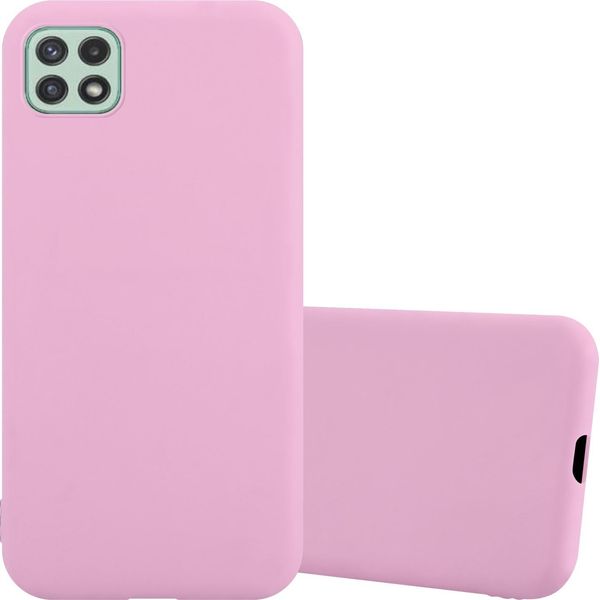 Cadorabo Custodia Per Samsung Galaxy A22 5G Custodia Protettiva In Rosa Custodia Del Telefono Cellulare Tpu Silicone Custodia Cover-image