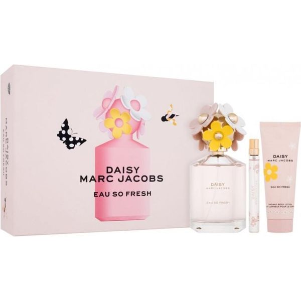 Set Regalo Daisy Eau So Fresh Eau De Toilette (Edt) 125Ml, Body Lotion 75Ml E Mini Eau De Toilette (Edt) 10Ml 125Ml-image