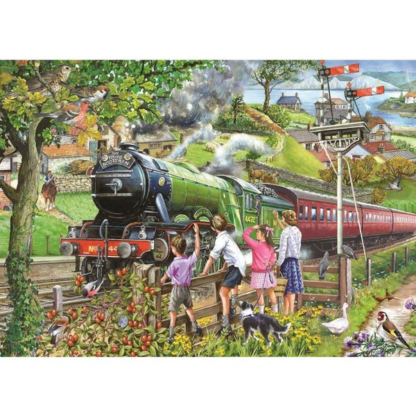 Casa Del Puzzle A Tutto Vapore 1000 Teile Zug Motiv-image
