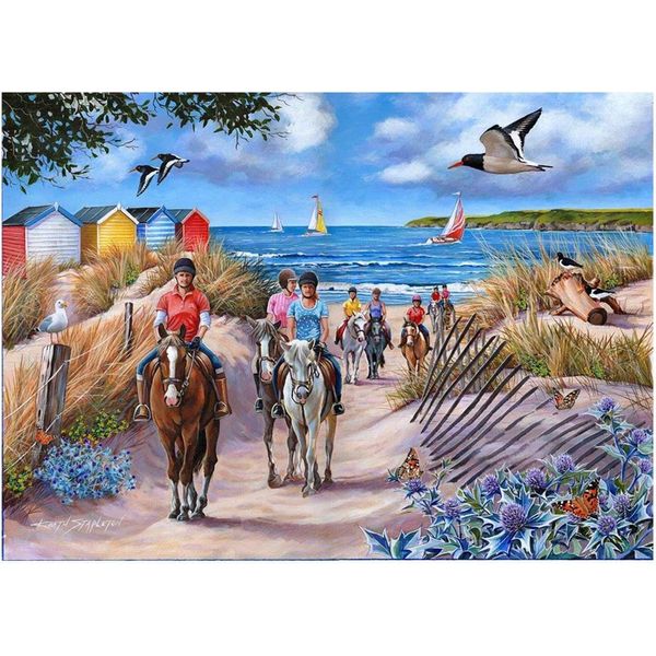 Casa Del Puzzle Cavalli Marini 500XL Teile Karton-image
