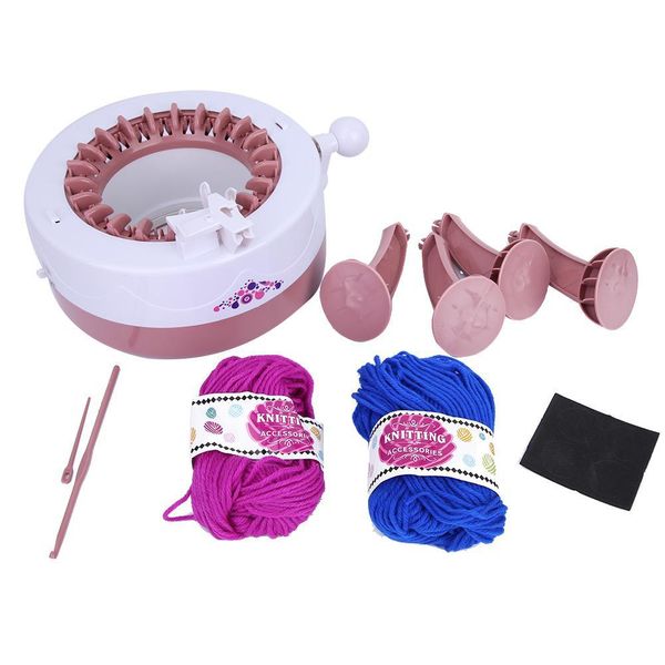 Macchina Per Maglieria E Cucito Manuale Fai Da Te In Plastica, Giocattolo Per Tessere Per Bambini, Accessori Per Utensili (22 Aghi)-image