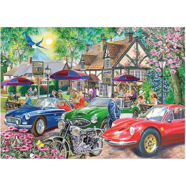 La Casa Dei Puzzle Plough Inn Big 500 Teile Karton-image