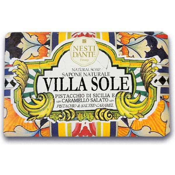 Nesti Dante Villa Sole Sapone Al Pistacchio Siciliano E Caramello Al Profumo Di Pistacchio Siciliano E Caramello Salato (250G), 104873-image