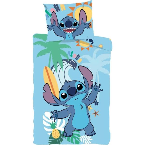 Stitch Bettbezug Surf 140 X 200 Cm - 70 X 90 Cm - Baumwolle-image