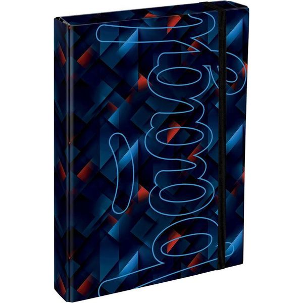 Baagl Cartelle Per Quaderni Scolastici A4 Jumbo Indigo-image