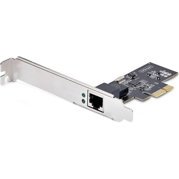 Startech.Com Scheda Di Rete Pcie A 1 Porta 2,5G NBASE-T, Scheda Di Interfaccia Di Rete Per Computer, Intel I225-V, Ethernet A Porta Singola, Nic Multi-Gigabit (PR12GI-NETWORK-CARD)-image