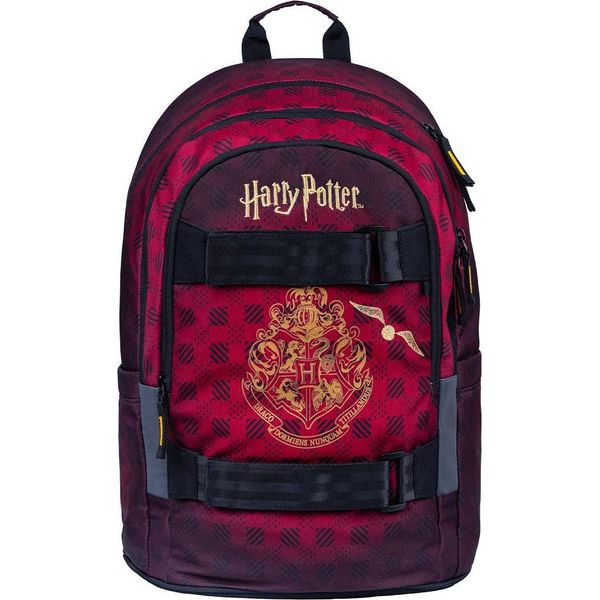 Baagl Zaino Scuola Skate Harry Potter Hogwarts Bordeaux-image
