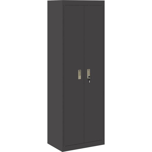 Syfax™ Armadio 2 Pcs Nero 60 X 40 X 180 Cm Acciaio-image