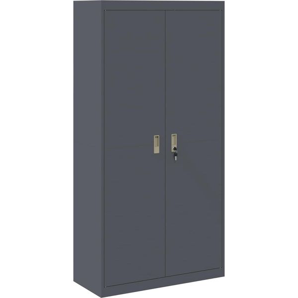 Syfax™ Armadio 2 Pcs Antracite 90 X 40 X 180 Cm Acciaio-image