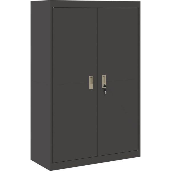 Syfax™ Armadio 2 Pcs Nero 90 X 40 X 140 Cm Acciaio-image