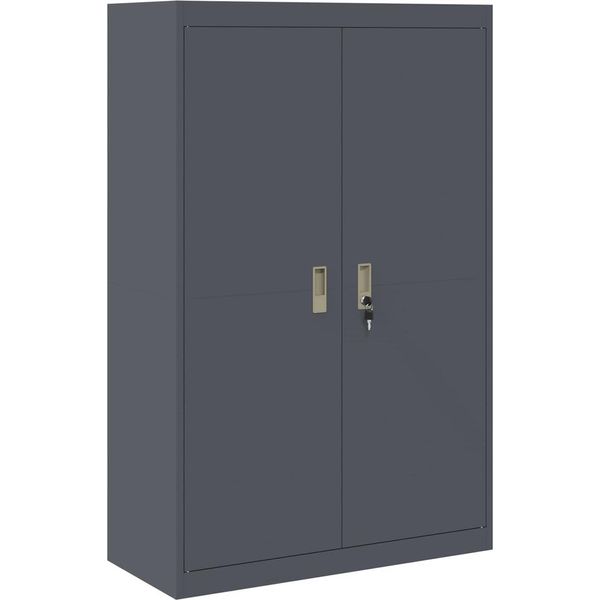 Syfax™ Armadio 2 Pcs Antracite 90 X 40 X 140 Cm Acciaio-image