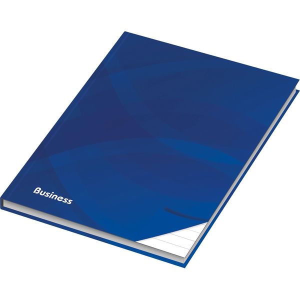 Rnk Verlag 46486 Notizbuch Business - A5, Hardcover, Liniert 96 Blatt, Blau-image