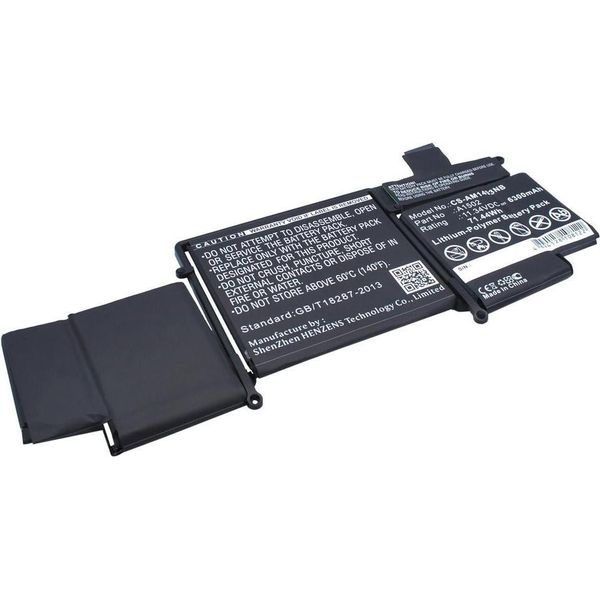 Batteria Per Apple Macbook Pro Core I5 2.4 13" Fine 2013 / Metà 2014 Ecc."-image
