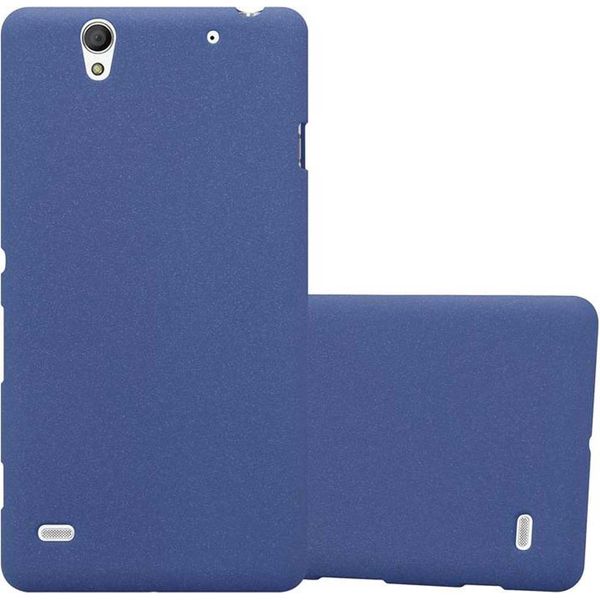 Cadorabo Custodia Protettiva Per Sony Xperia C4 Cover In Blu Custodia Per Cellulare Tpu Etui Cover Case-image