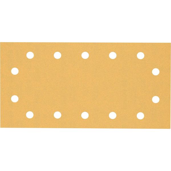 Bosch Expert C470 Carta Abrasiva Con 14 Fori Per Levigatrici Orbitali 115 X 230 Mm G 120 10 Pz. Per Levigatrici Orbitali Casuali 10 Pz-image