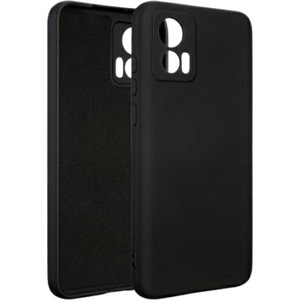 Beline Etui Silicone Motorola Moto Edge30 Neo Czarne /Black-image