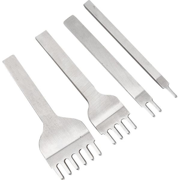 Scalpello A Foro, Strumento Per L'artigianato Del Cuoio, Strumento Per La Punzonatura Del Cuoio, Scalpello Per Cuciture, Punzone Per Cuciture, Scalpello A Punta-image