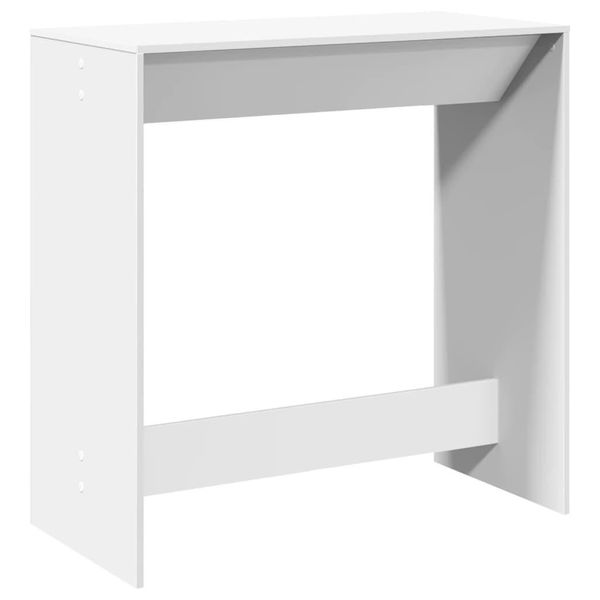 Syfax™ Tavolo Da Bar Bianco 102X50X103,5 Cm In Legno Multistrato-image