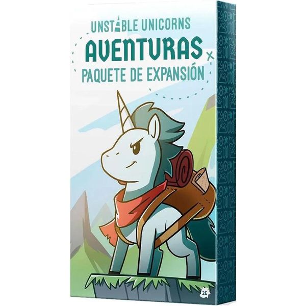 Asmodee Unstable Unicorns Aventuras Gioco Da Tavolo Spagnolo Multicolore Multicolore Taglia Unica-image