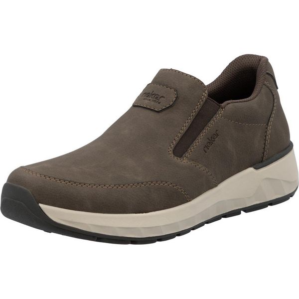 Rieker Scarpe Uomo Slip-On Marrone Casual, Numero Di Scarpe: 45 Eu-image
