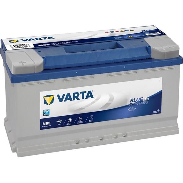 Varta N95 Blue Dynamic Efb 12V 95Ah 850A Batteria Auto Start-Stop 595 500 085-image