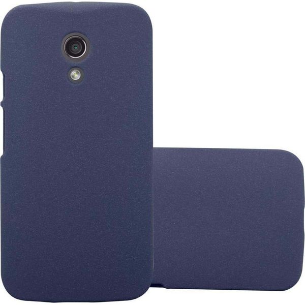 Cadorabo Custodia Protettiva Per Motorola Moto Z2 In Blu Custodia Rigida Per Telefono Cellulare Cover-image