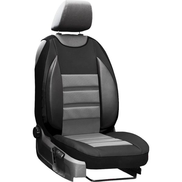 Coprisedili Auto Coprisedili Auto Universali Tappetino Per Hyundai Santa Fe Grigio-image