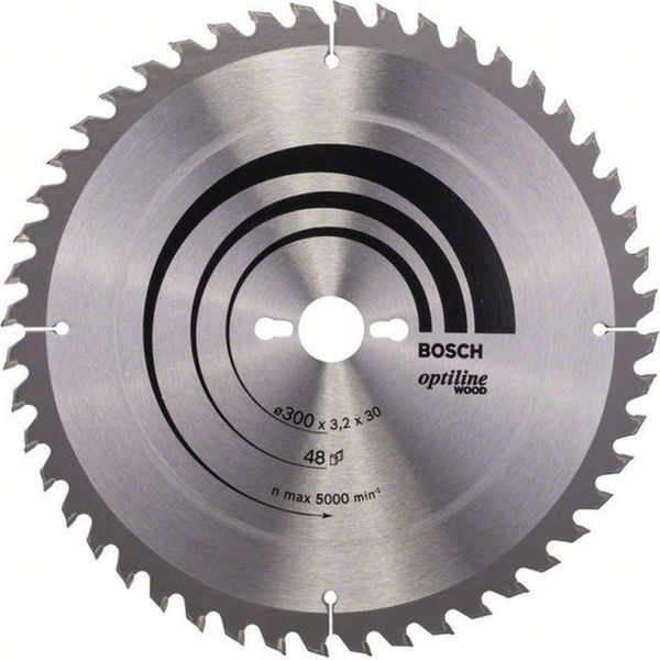 Lama Per Sega Circolare Pro Wood, 300 X 3,2 X 30 Mm, T48-image