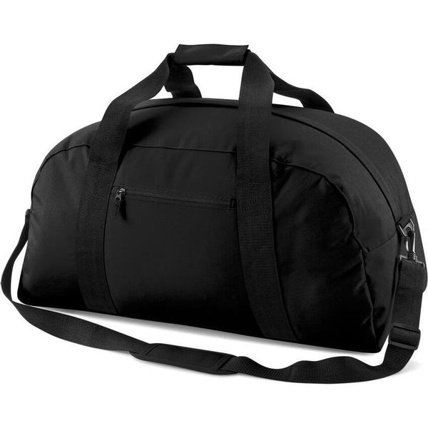 Bagbase BG22 | Borsone Classico / Borsa Da Viaggio | 60 X 31 X 27 Cm - Colore: Nero - Dimensioni: 60 X 31 X 27 Cm-image