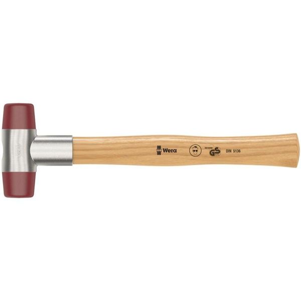 Wera Schonhammer Mittelhart 407 G 102 05000515001 280 Mm Sledge Hammer-image