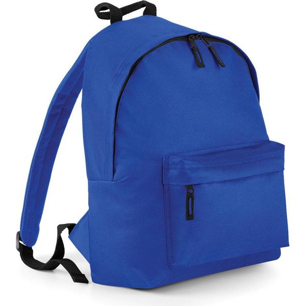Bagbase BG125J | Zaino Moda Junior Per Bambini | 28 X 38 X 19 Cm - Colore: Bright Royal - Dimensioni: 28 X 38 X 19 Cm-image