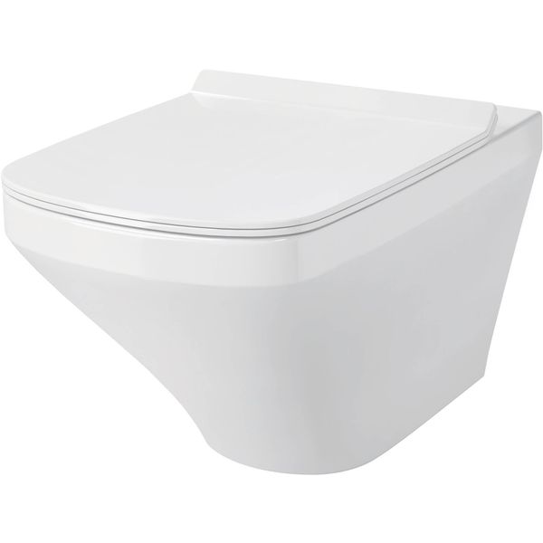 Wc Suspendu Duravit Durastyle 54Cm, à Fond Creux, Sans Bord, Rimless, Fixation Non Apparente (Durafix Inclus), 2551090000, 2551090000-image