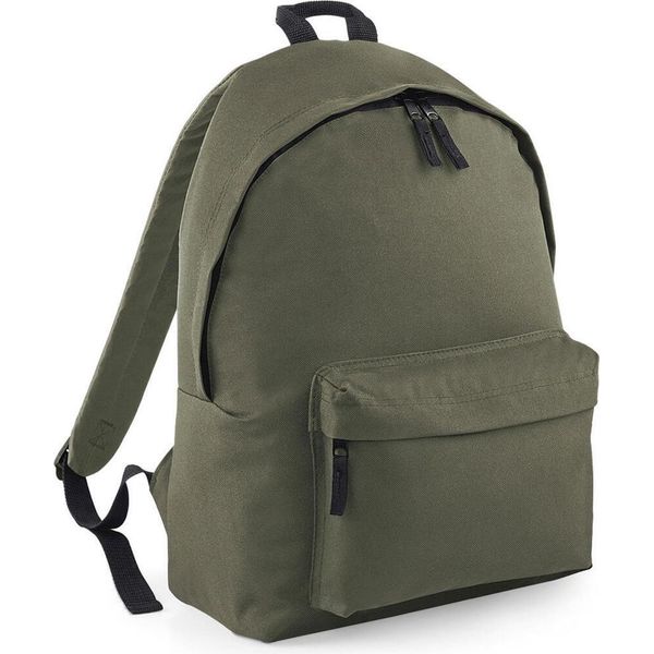 Bagbase BG125 | Zaino / Rucksack Originale Di Moda | 31 X 42 X 21 Cm - Colore: Verde Oliva - Dimensioni: 31 X 42 X 21 Cm-image