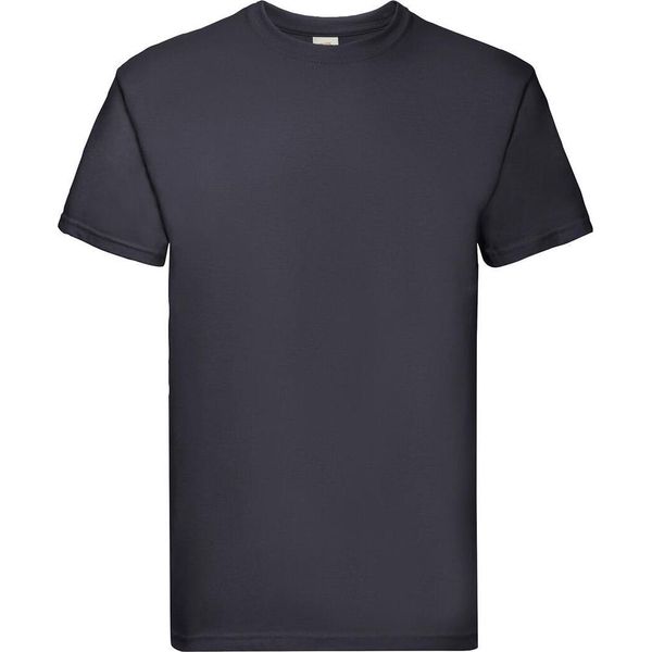 Fruit Of The Loom 61-044-0 | Maglietta Da Uomo Super Premium - Colore: Deep Navy - Taglia: L-image