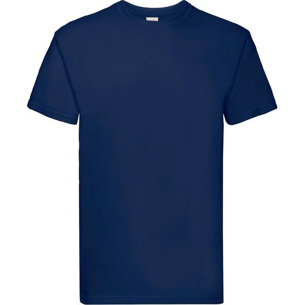 Fruit Of The Loom 61-044-0 | Maglietta Da Uomo Super Premium - Colore: Navy - Taglia: 4XL-image