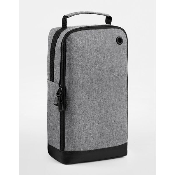 Bagbase BG540 | Borsa Per Scarpe Sportive E Accessori Per Il Tempo Libero | 19 X 35 X 12 Cm - Colore: Grigio Marl - Dimensioni: 19 X 35 X 12 Cm-image