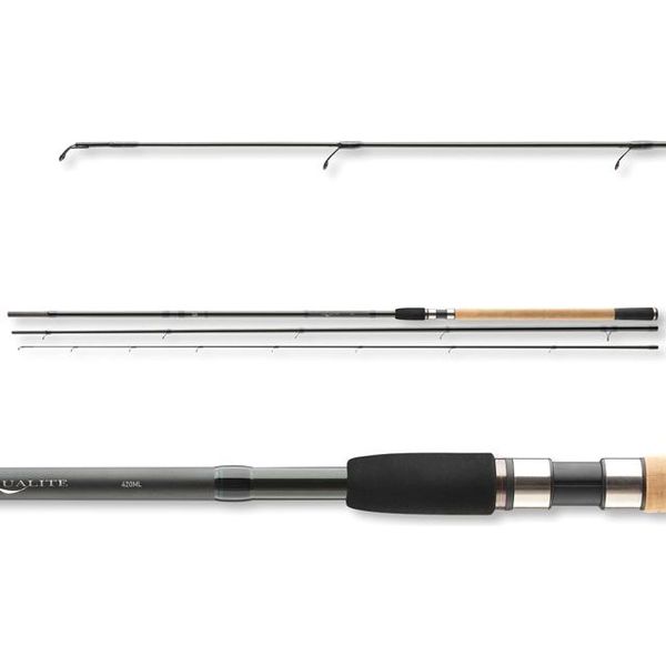 Daiwa Aqualite Power Match, 3,9M, 12,79Ft, 7-30G, 3 Pezzi, Canna Da Pesca Match, 11400-390-image