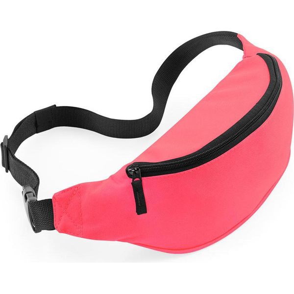 Bagbase BG42 | Bauchtasche / Borsa Da Cintura / 38 X 14 X 8 Cm - Colore: Rosa Fluorescente - Dimensioni: 38 X 14 X 8 Cm-image