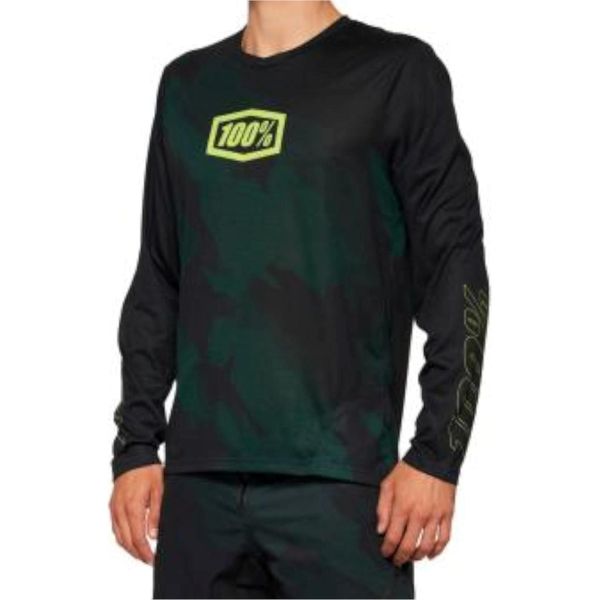 Maglia Airmatic Le A Maniche Lunghe - Nero Camo - S-image