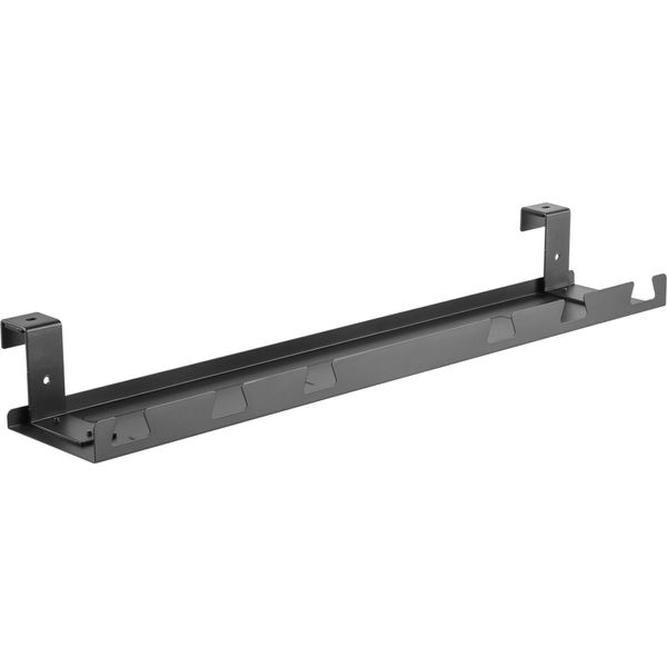 Guida Cavi/Scaffale Inline® Per Montaggio Sotto La Scrivania, Nero-image