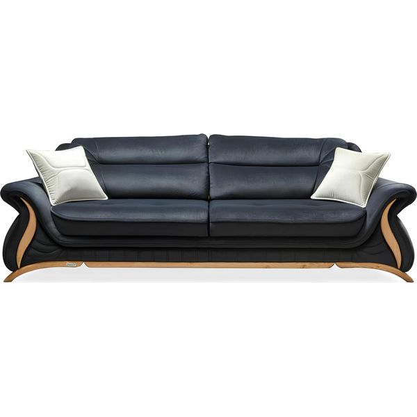Divano Divano Tappezzeria 3 Posti Divani In Pelle Finta Divani Divani Sedute Design-image