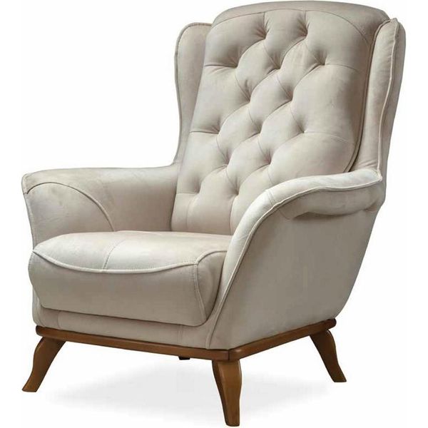 Poltrona Design Mobili In Stile Classico Design Tessile Soggiorno Nuovo-image