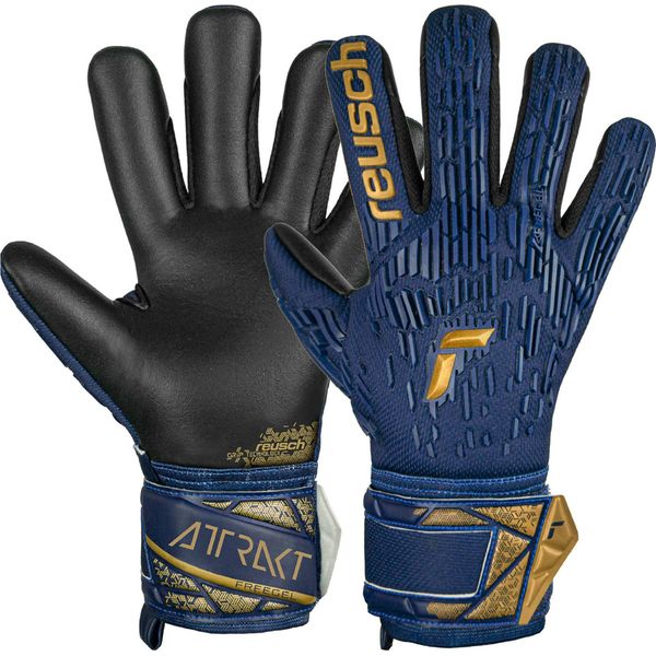 Reusch International Spa Attrakt Freegel Silver Premium Blu/Oro/Nero 8-image