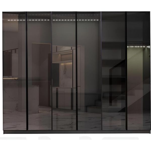 Armadio Moderno Grigio Armadi Per La Camera Da Letto Arredi Di Design-image