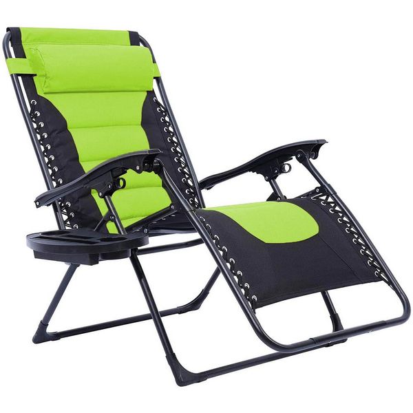 Sedia Da Giardino Deluxe A Gravità Zero, In Più Colori: Verde-image
