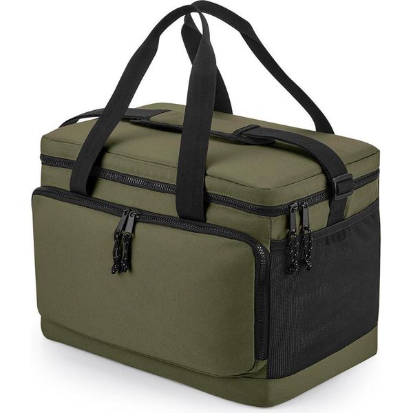 Bagbase BG290 | Borsa Frigo A Tracolla Grande Riciclata 40X26X28 Cm - Colore: Nero - Dimensioni: 40 X 26 X 28 Cm-image