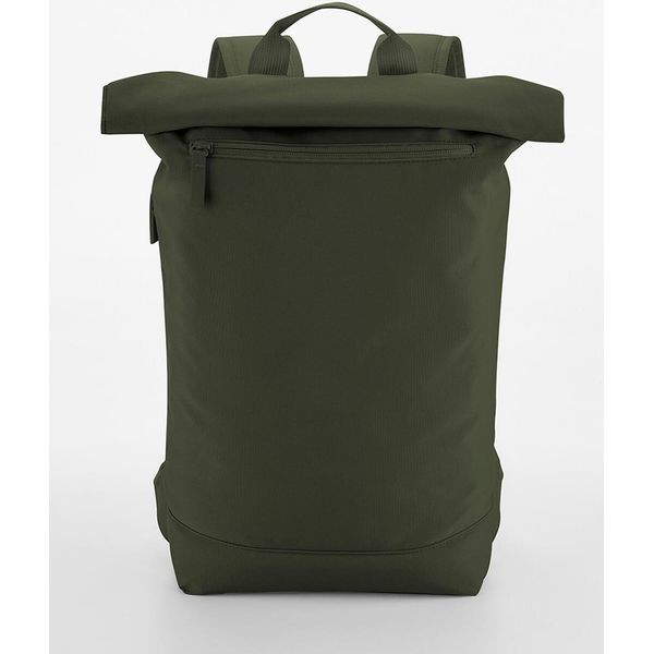 Bagbase BG871 | Simplicity Roll-Top Backpack Lite Zaino - Colore: Verde Pino - Dimensioni: 43 X 34 X 11 Cm-image