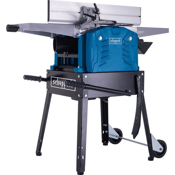 Scheppach HMS1500 Pialla E Spessora | Motore A Induzione Da 2200 W | Larghezza Di Piallatura 260 Mm / Altezza Di Piallatura 160 Mm | Orientabilità 90 - 135-image